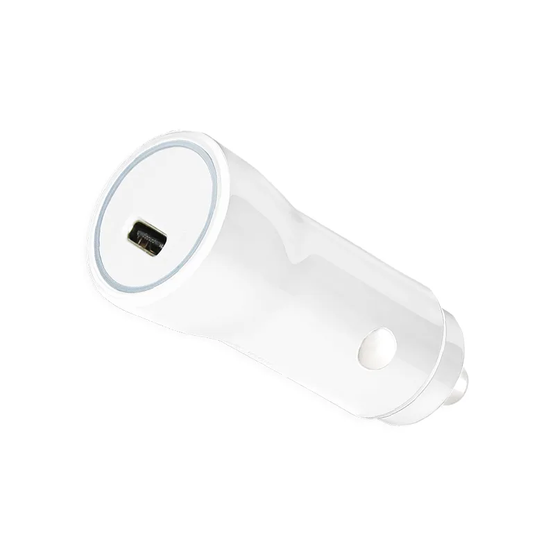 ER POWER 20W USB-C PD autonabíjačka - biela ERPW20PDC1WH