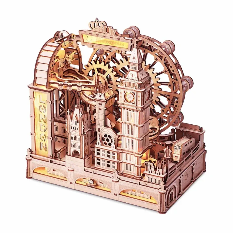 RoboTime RoboTime 3D mechanická skladačka guličkovej dráhy Londýn