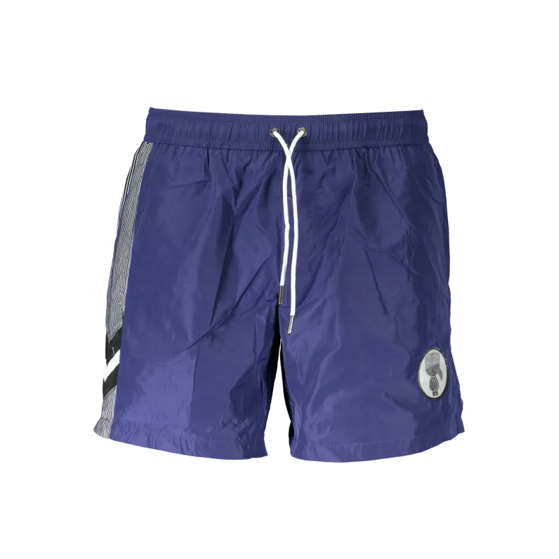 Pánske Plavky KARL LAGERFELD BEACHWEAR - Modrá Farba: Modrá, Veľkosť: S