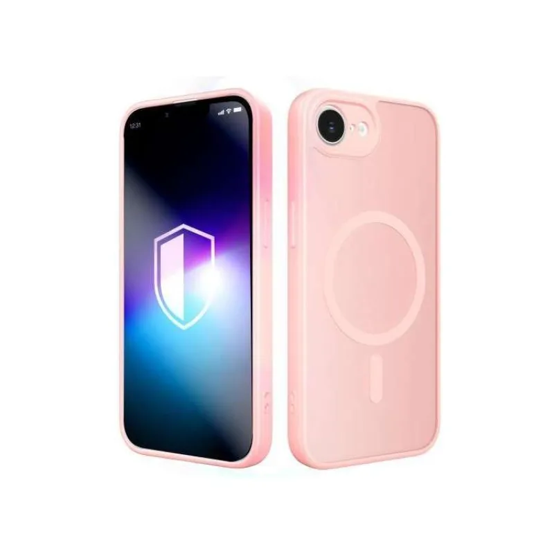 3mk ochranný kryt Misty MagCase Pink pro Apple iPhone 16E/ iPhone 17E (5903108760225)