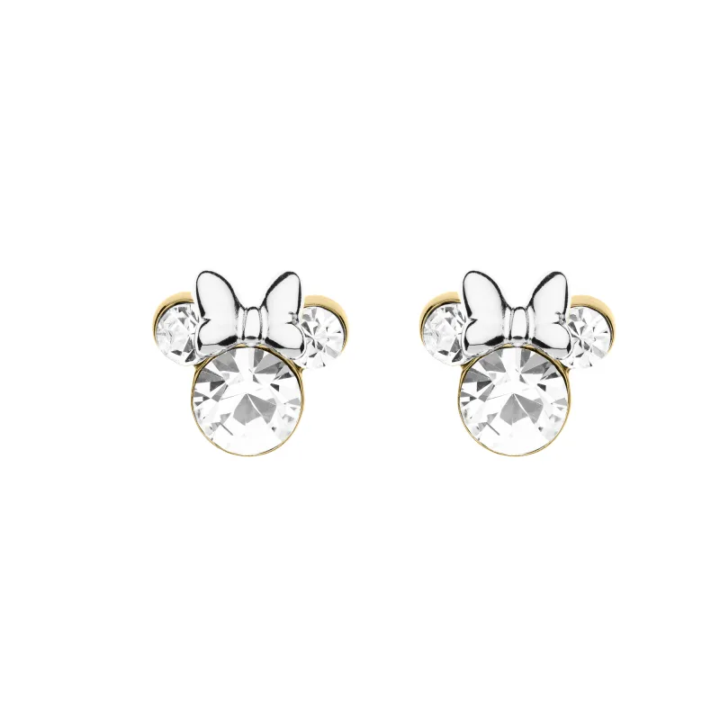 Detské náušnice Disney Minnie Mouse pozlátené ES00003QRWL.CS