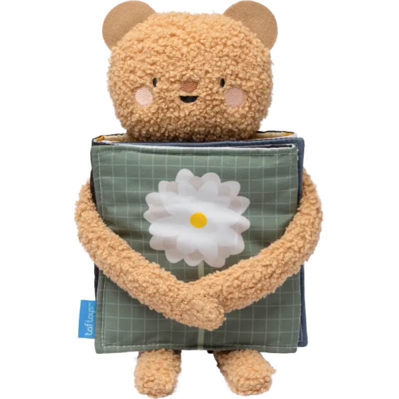 Taf Toys Medvedík plyšový s knižkou Snuggle Bear