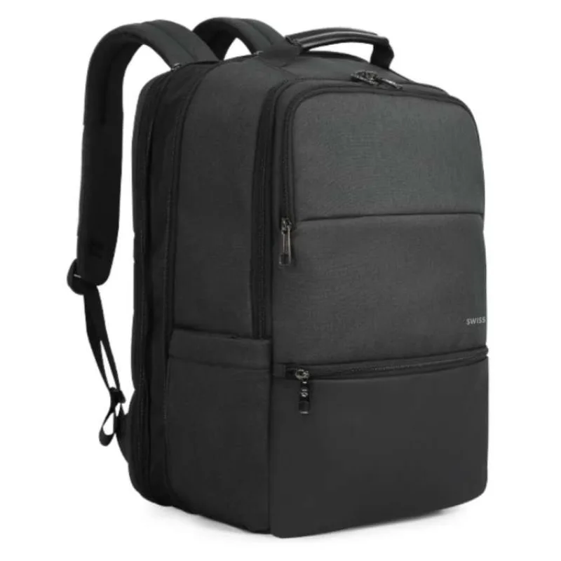 Swissten Laptop backpack batoh na notebook 15,6“, černý (55010100)