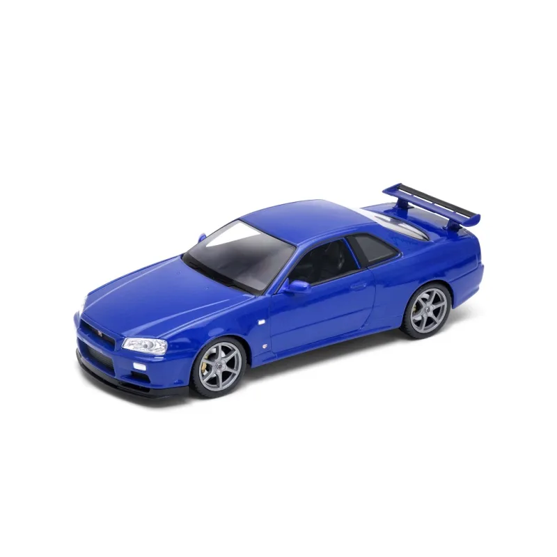 Welly Welly Nissan Skyline GT-R - modré 1:24