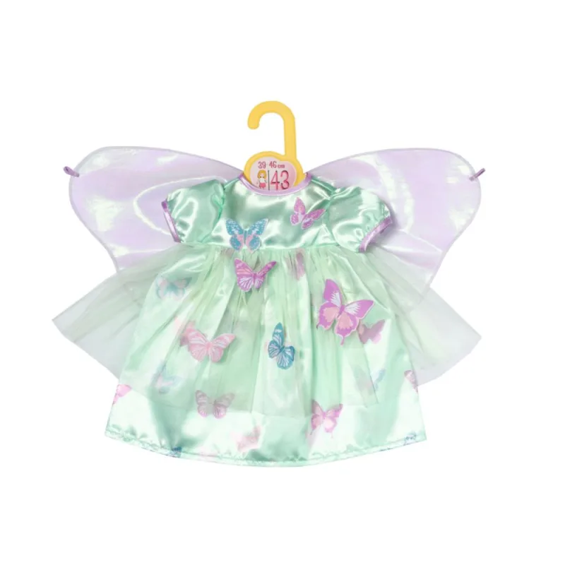 Dolly Moda Vílie oblečenie s krídlami, 43 cm