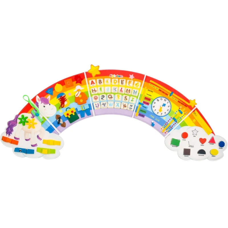 2Kids Toys 2Kids Toys Soft activity board Dúha s mrakmi