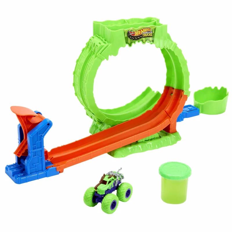 Mattel HW MONSTER TRUCKS MUTANT CHAOS LOOP CHALLENGE