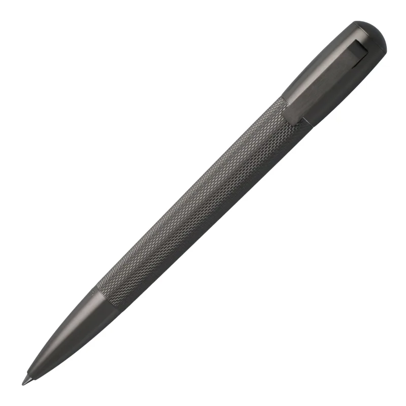 HUGO BOSS Guľôčkové pero Pure Matte Dark Chrome HSY6034
