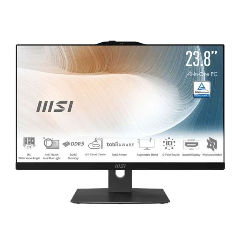 MSI Modern/AM242TP/23,8"/FHD/T/5-120U/16GB/512GB/Intel int/W11H/Čierna/3R (Modern AM242TP 1M-2218EU)