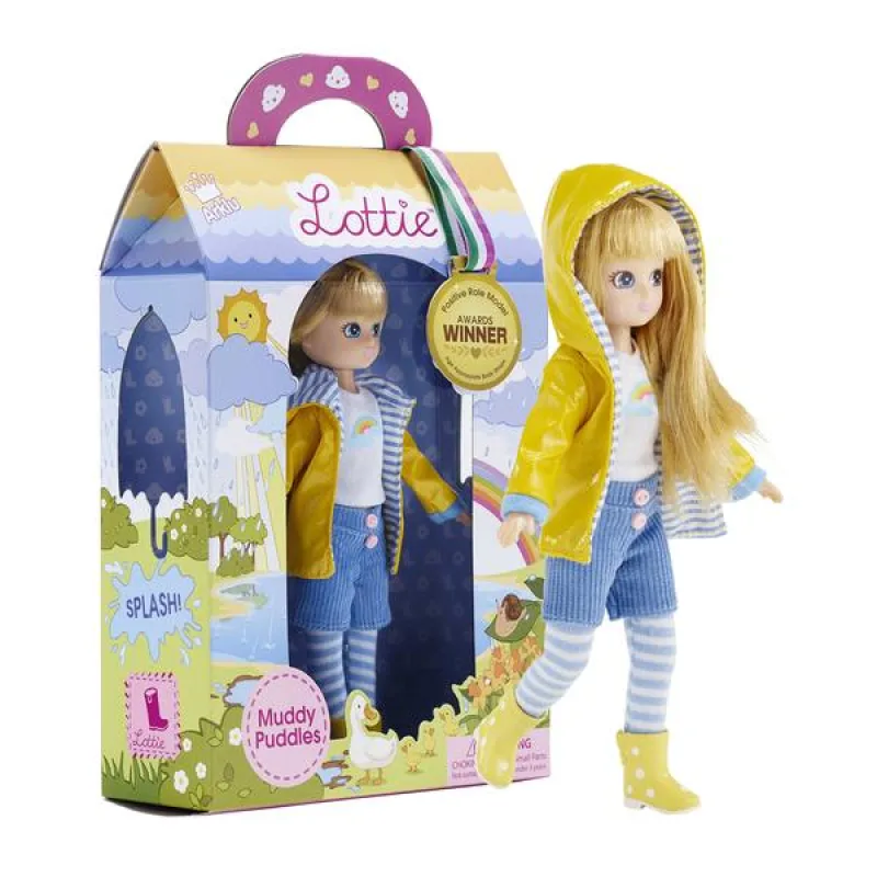 Lottie Lottie Bábika Muddy Puddles