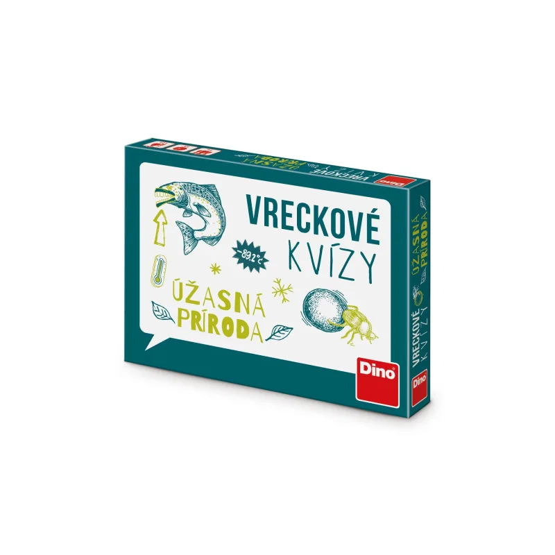 Dino VRECKOVÉ KVÍZY – ÚŽASNÁ PRÍRODA SK Cestovná hra