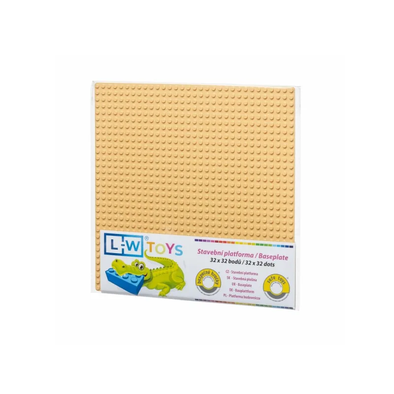 L-W Toys L-W Toys Základová deska 32x32 pleťová