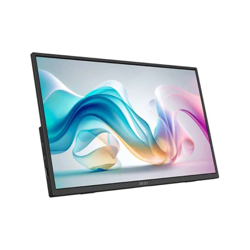MSI přenosný ultra tenký monitor PRO MP165 E6, 15,6" IPS/1920 x 1080 FHD/60Hz/4ms/2xUSB-C/HDMI/černá (PRO MP165 E6)