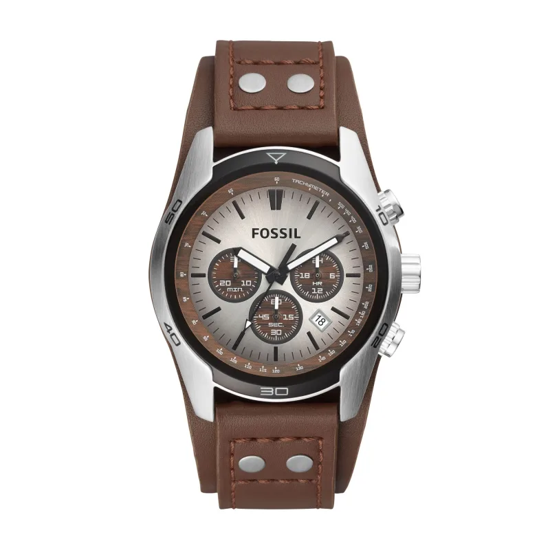 Pánske okrúhle hodinky Fossil Coachman CH2565