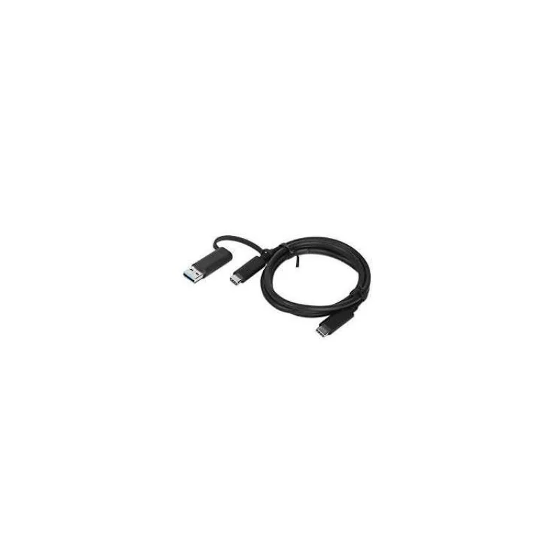 Lenovo kabel USB-C / USB-A+USB-C Hybrid 1m (4X90U90618)