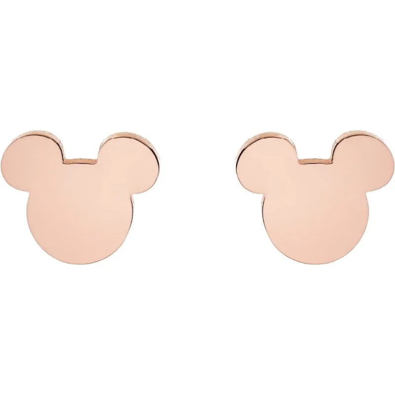 Detské náušnice Disney Mickey Mouse pozlátená oceľ E600179PL-B.SK
