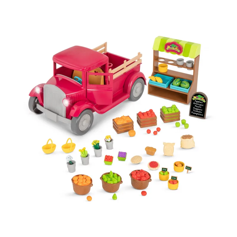 Li‘l Woodzeez Farmársky pick-up so stánkom