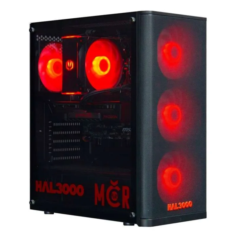HAL3000 MČR Finale Elite / AMD Ryzen 7 5700X/ 16GB DDR4/ RX 9060 XT 16G/ 1TB PCIe4 SSD/ WiFi/ W11 (PCHS2740)