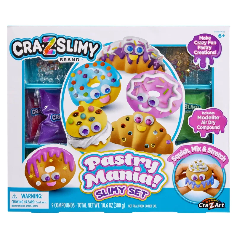 MAC Toys Cra-Z-Slimy Sada slizov Cukrárska mánia