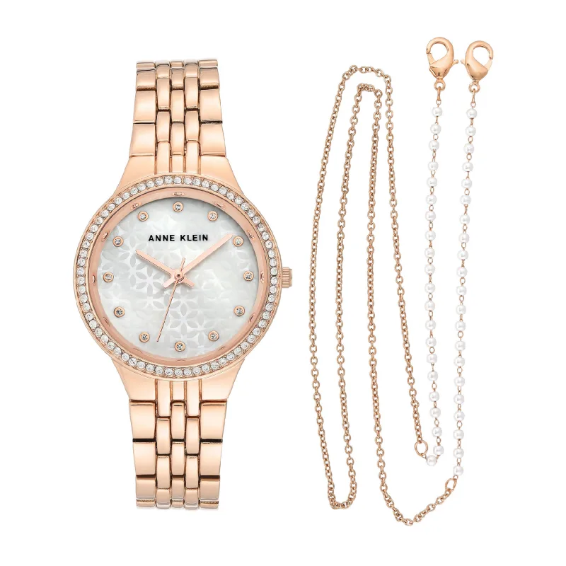 Darčeková súprava hodiniek Anne Klein AK/3816RGST