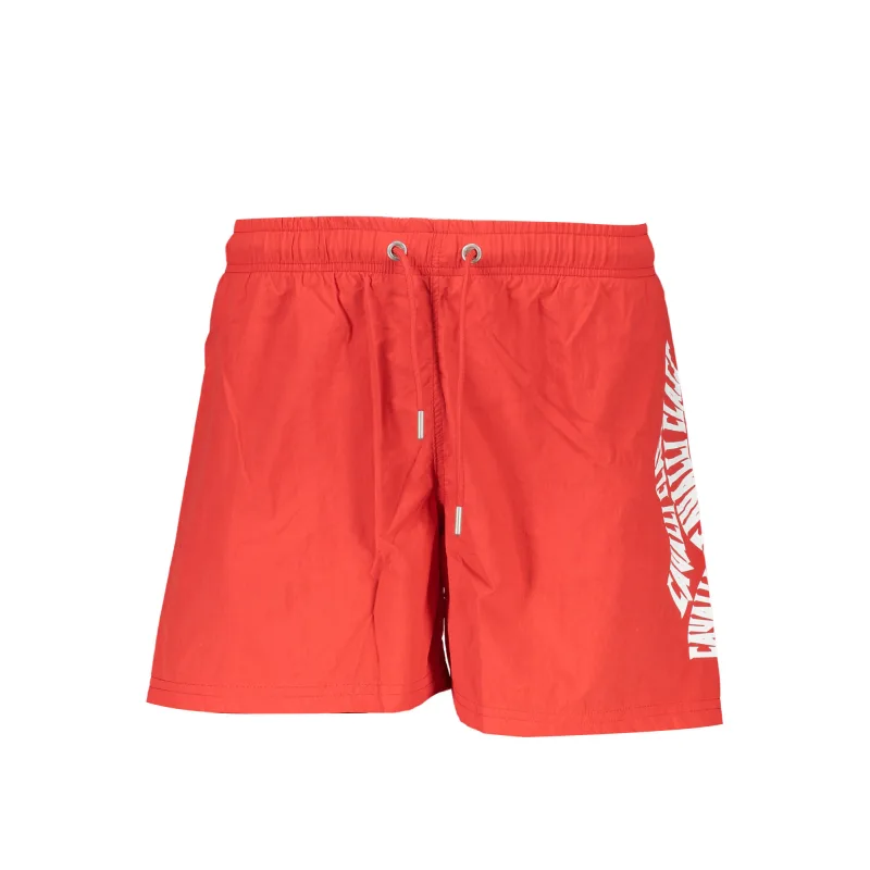 Pánske Plavky CAVALLI CLASS - Červená Farba: červená, Veľkosť: 2XL