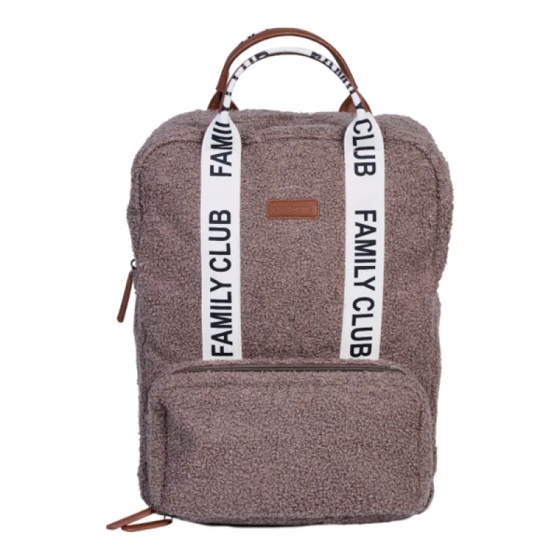 Childhome Prebaľovací batoh Family Club Signature Teddy Soft Brown