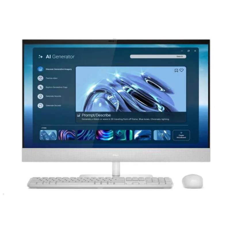 DELL PC AiO 27 All-in-One EC27250 / U7-355/32GB/1TSSD/FHD/Integrated/WLAN/Kb&Mse/W11 Pro/3Y PS NBD (210-BTPS)