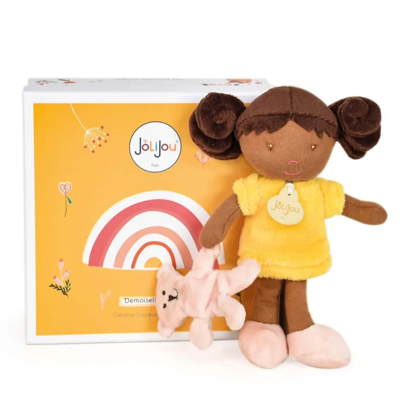 Doudou et Compagnie Paris Doudou Jolijou Bábika Miss Vanilla 21 cm