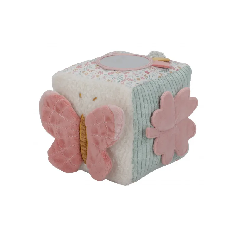 Little Dutch Kocka textilna králiček Miffy Lucky Blossom