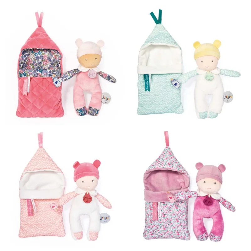 Doudou et Compagnie Paris Doudou Jolijou Bábätko v navliekacej perinke 20 cm