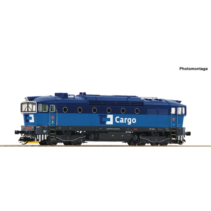 Roco Roco Dieselová lokomotíva 750 330-3 ČD Cargo, digitálna - 7390006