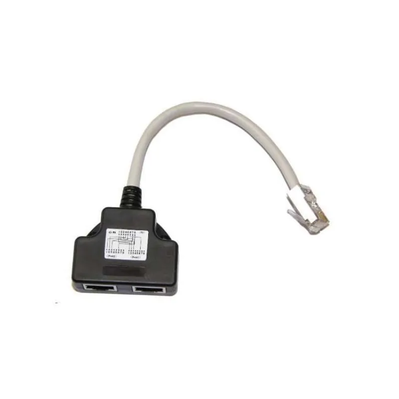Adaptér rozdvojka RJ45, 1x8p8c/2x8p4c, TEL-TEL (ADTEL-TEL)