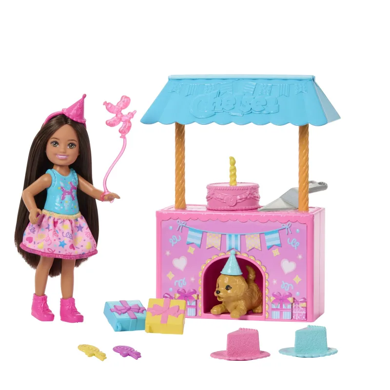 Mattel Barbie CHELSEA narodeninové prekvapenie