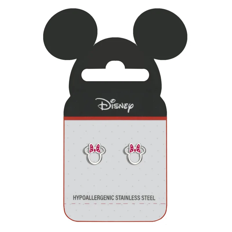 Detské náušnice Disney Minnie Mouse oceľ E600198L.TP