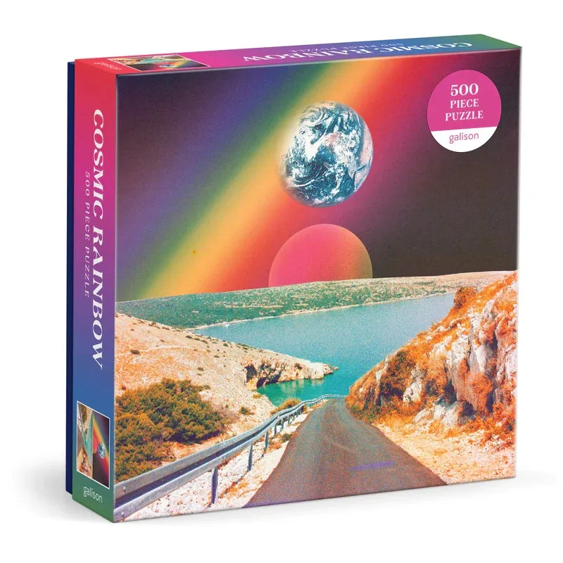 Galison Galison Puzzle Kozmická dúha 500 dielikov