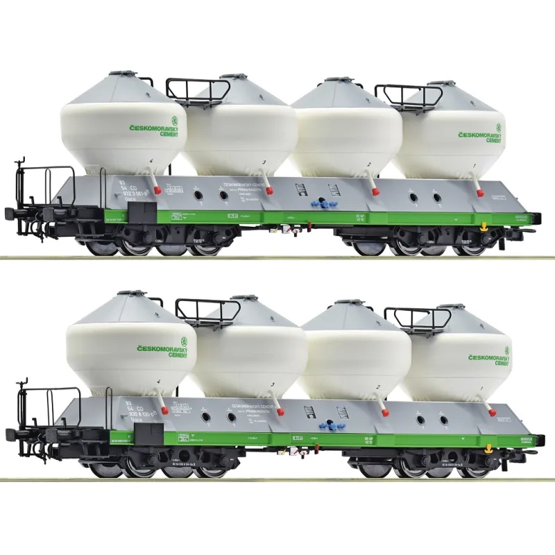 Roco Roco Sada 2 ks silo vozidiel Uacs ČD - 6600237
