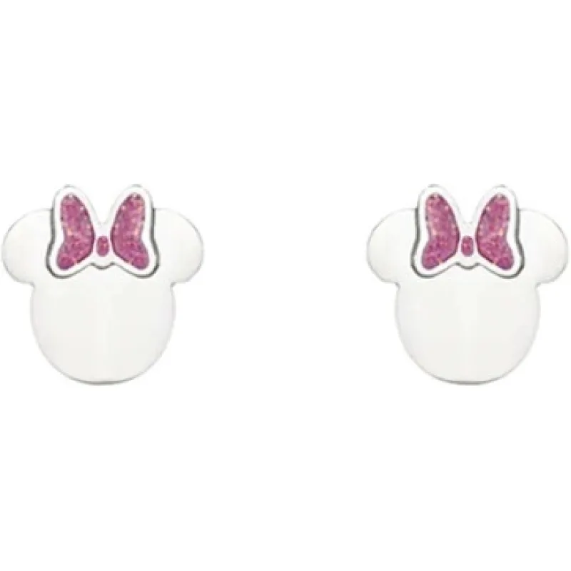 Disney detské náušnice Minnie Mouse oceľ E600197NKL.TP