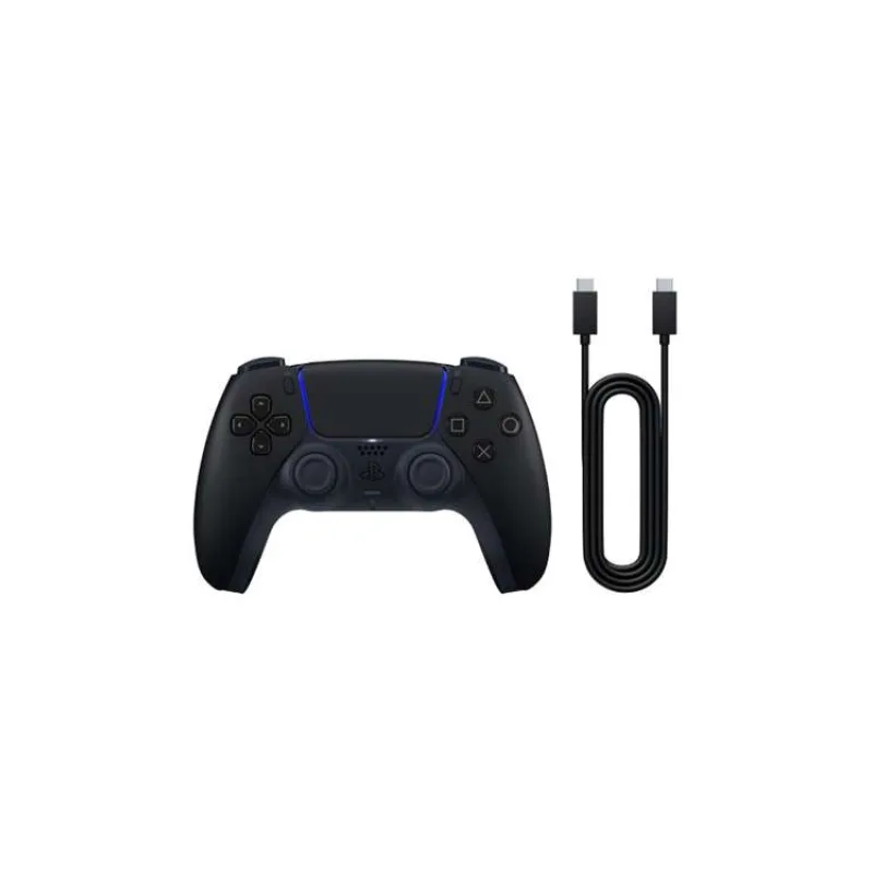 PlayStation DualSense Wireless Controller, midnight black + USB Cable [CFI-ZCT2W] (CFI-ZCT2W)