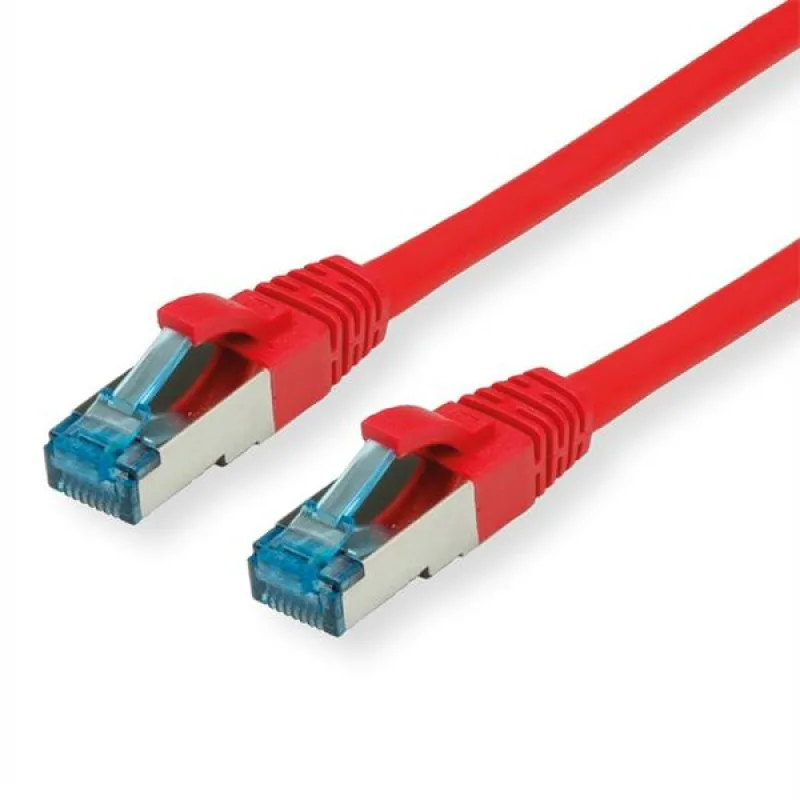 Value Patchkábel LSOH S/FTP 2m Cat6A, červený, Cu 21991922