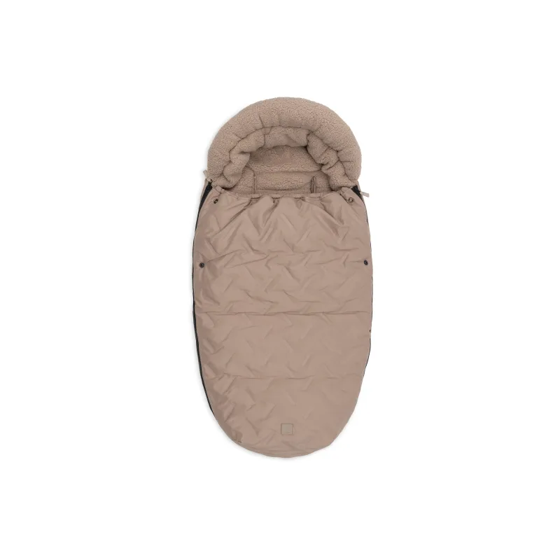Jollein Fusak do kočíka Embossed Milky Coffee