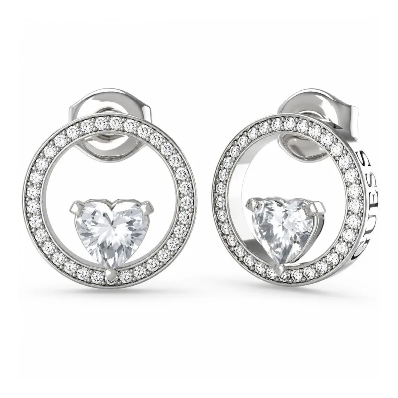 Dámske Náušnice GUESS JUBE04666JWRH (1,5CM )