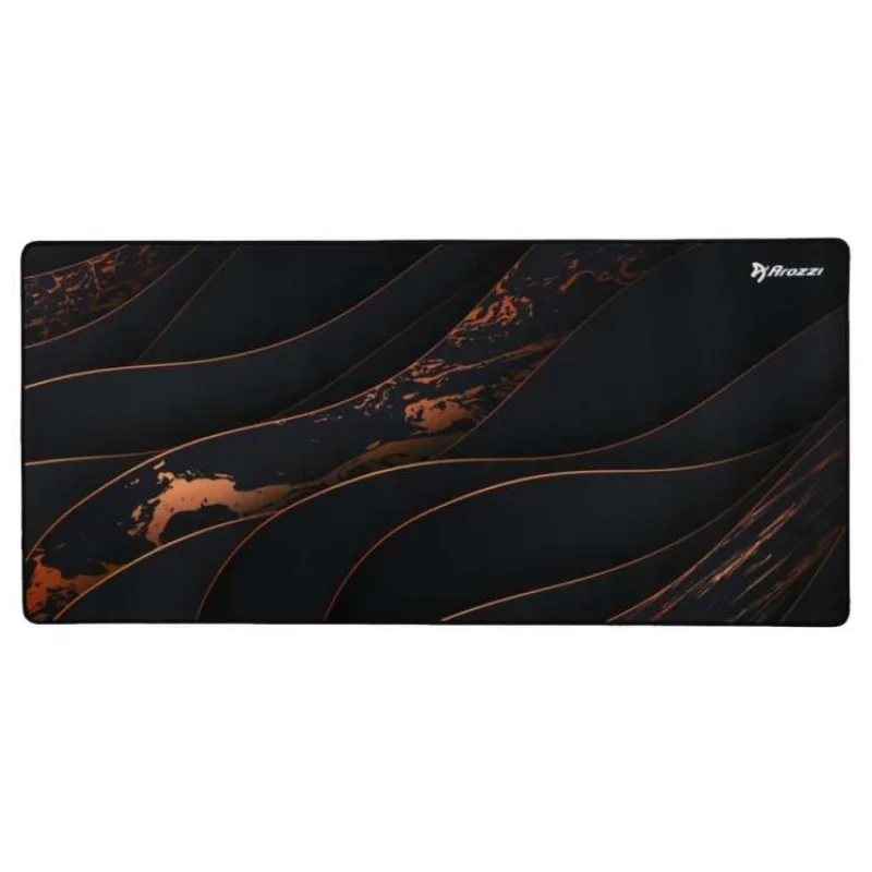 AROZZI ZONA Mousepad XL Black-Gold/ XL podložka na stůl/ 900x420x4 mm/ voděodolná (AZ-ZONA-900-D013)