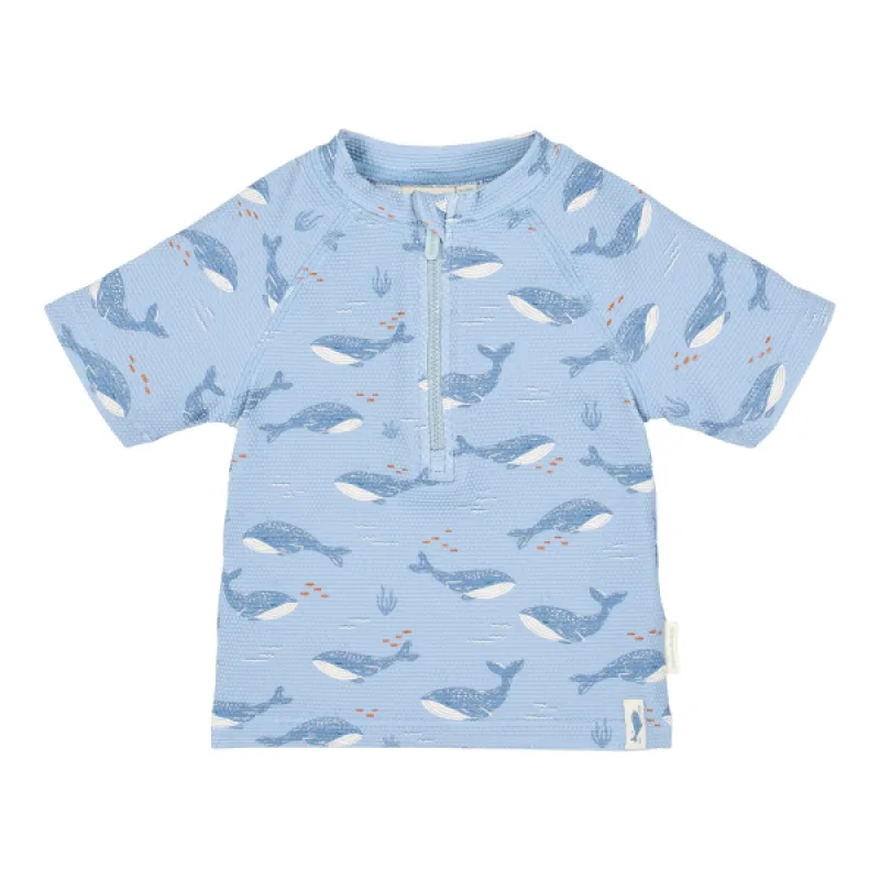 Little Dutch Plavecké tričko krátky rukáv Ocean Splash veľ. 86/92