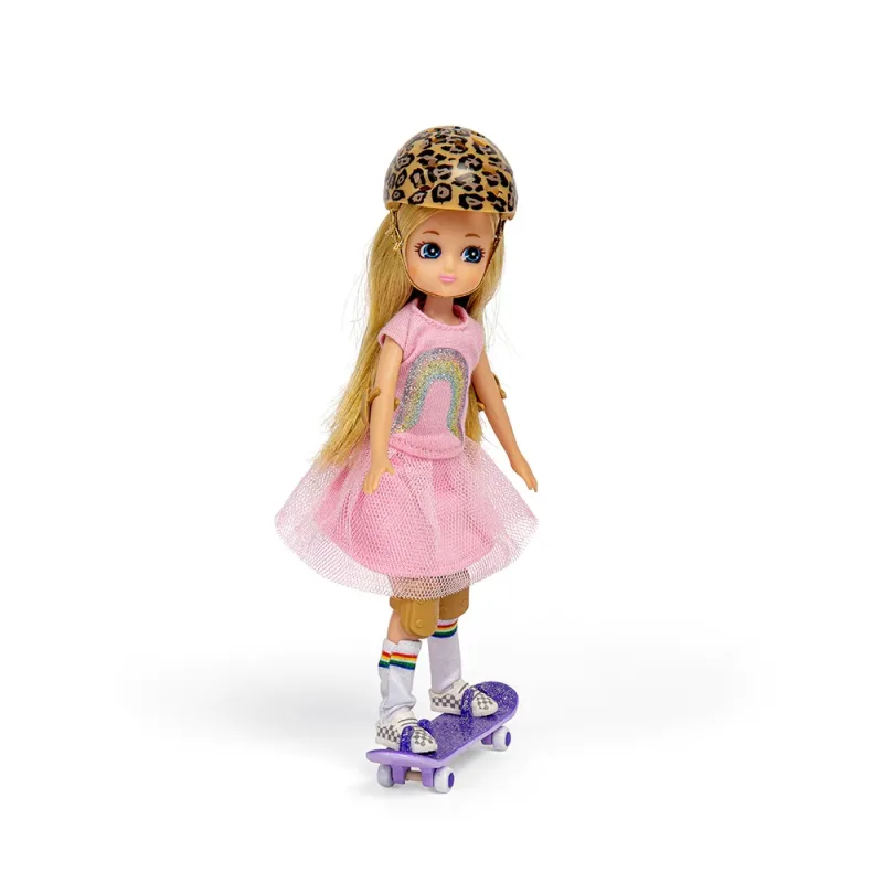 Lottie Lottie Bábika skateboardistka