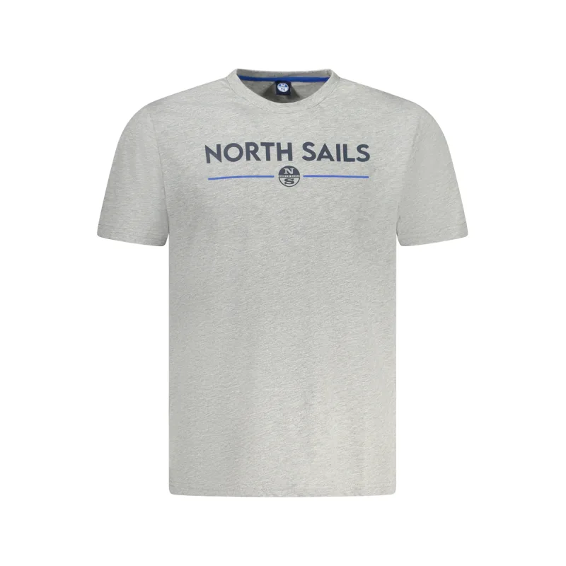 Pánske Tričko s krátkym rukávom NORTH SAILS - Šedá Farba: šedá, Veľkosť: 3XL