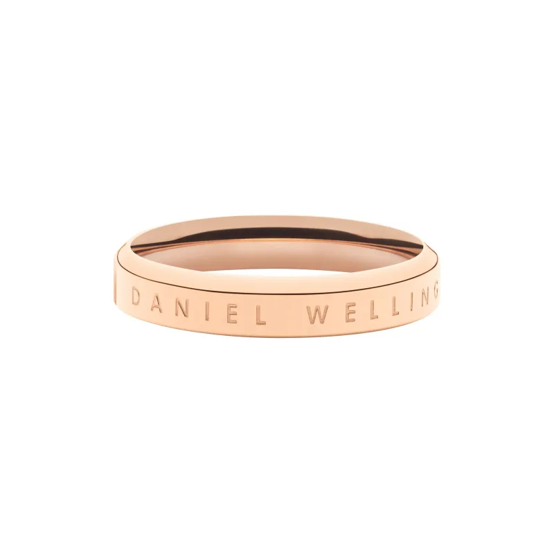 Daniel Wellington unisex prsteň oceľ ružové zlato Classic
