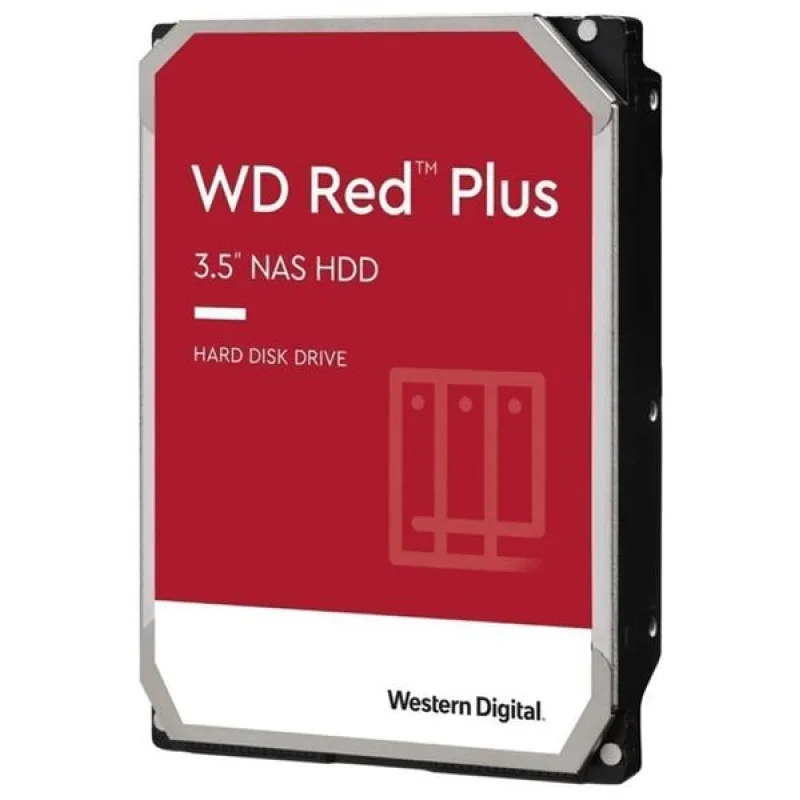 WD Red™ Plus 3,5" HDD 3TB NAS 5400RPM 256MB SATA III 6Gb/s WD30EFPX