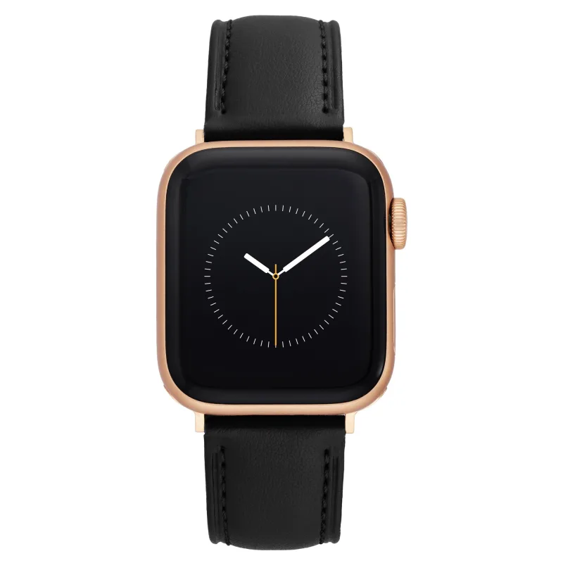 Remienok Anne Klein pre Apple Watch 38 mm/40 mm/41 mm čierny