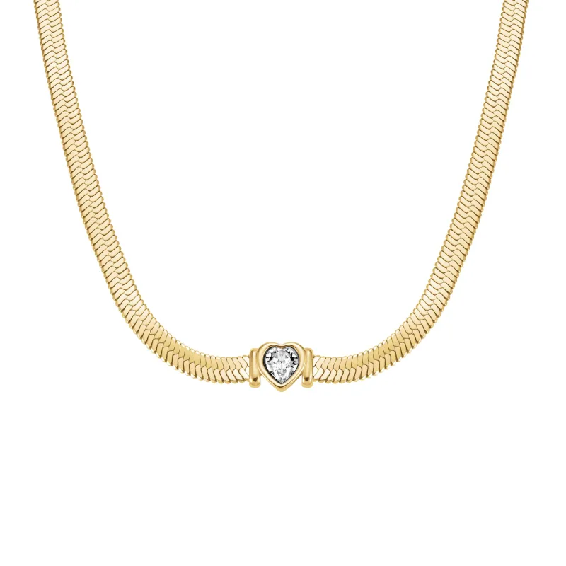 Dámsky náhrdelník Rosefield choker pozlátený JNSWG-J1002