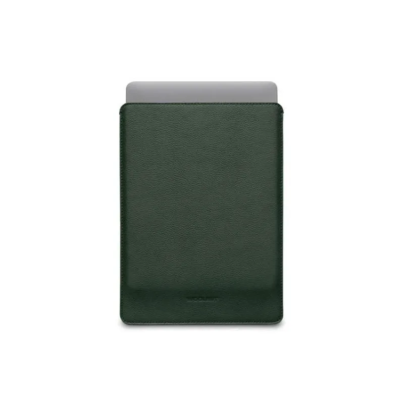 Woolnut Leather Sleeve for Macbook Pro 14 - Green (WN-MBP14-S-1420-GN)